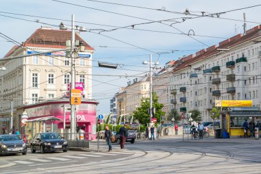 Sokak sahne Fasanplatz Viyana, Avusturya