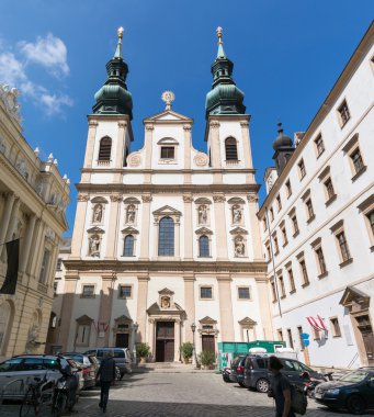 Jesuit or University Church in Vienna, Austria clipart