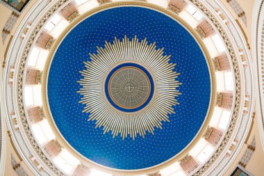 Charles Borromeo Kilisesi Viyana Merkez mezarlığı üzerinde bir kubbe