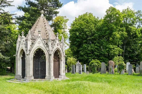 Sección judía del Cementerio Central de Viena — Foto de Stock