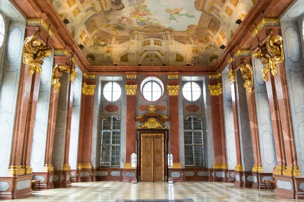 Marmeren hal van de abdij van de Melk, Oostenrijk — Stockfoto