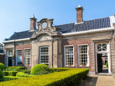 Hofje van Noblet avlu Haarlem, Hollanda