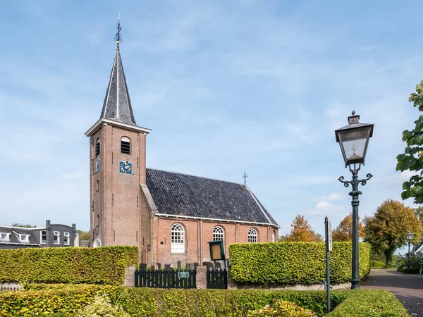 Eernewoude Países Bajos Sep 2017 Iglesia Holandesa Reformada Earnewald Alde —  Fotos de Stock
