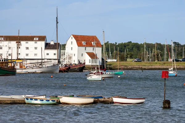 Woodbridge and Deben River in England, UK