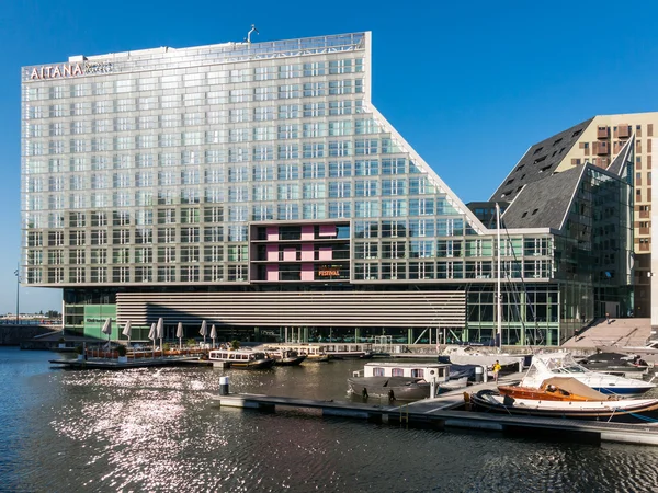 IJdock Marina et hôtel à Amsterdam — Photo