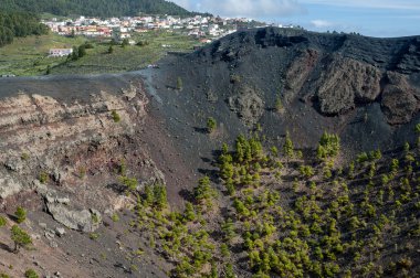 Fuencaliente and volcano, La Palma, Canary Islands