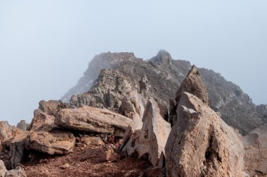 En yüksek noktası La Palma, Canary Islands üzerinde