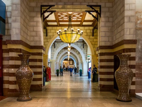 Entrada Gold SouK en Dubai Mall en el centro de Dubái — Foto de Stock