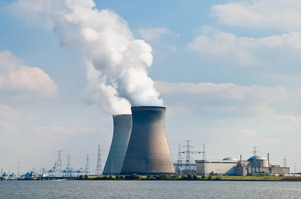 Nuclear power plant, Belgium — Stock Photo, Image