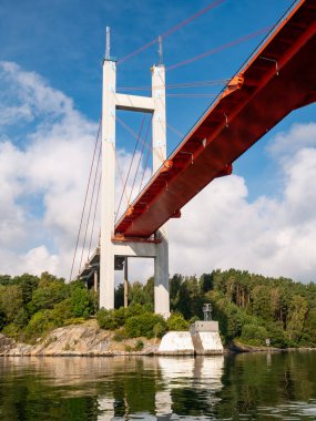 Tjornbron, Bohuslan, batı kıyısı İsveç 'te Askerofjord üzerindeki Tjorn Köprüsü' nde konakladı.