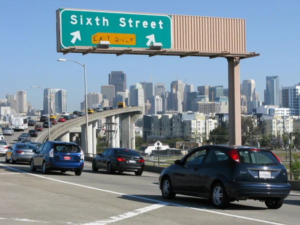 Tráfico en San Francisco, California —  Fotos de Stock