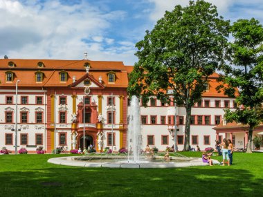 Hirsch Park ve eski valilerin Residence Erfurt, Almanya