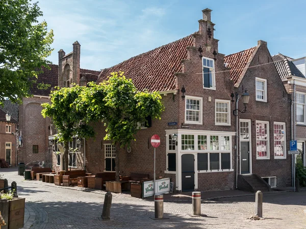 Casas antiguas en Groenmarkt en Amersfoort, Países Bajos — Foto de Stock