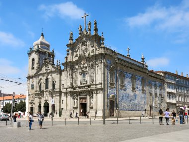 Carmo and Carmelitas Churches in Porto, Portugal clipart