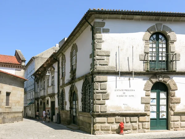 Straatbeeld in Braga, Portugal — Stockfoto
