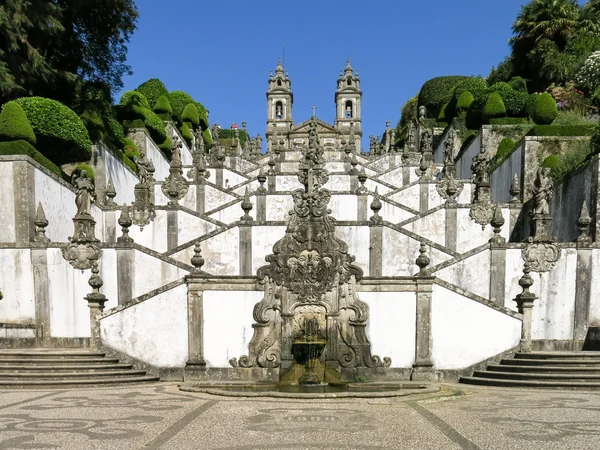 BOM jesus mı monte Braga, Portekiz — Stok fotoğraf
