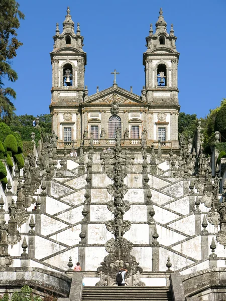 Bom jesus monte in braga, portugal — Stockfoto