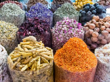 Spices in Dubai Spice Souk