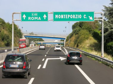 Traffic Autostrada, Italy