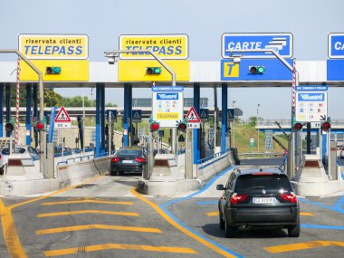 İtalya'da ücretli otoyol autostrada