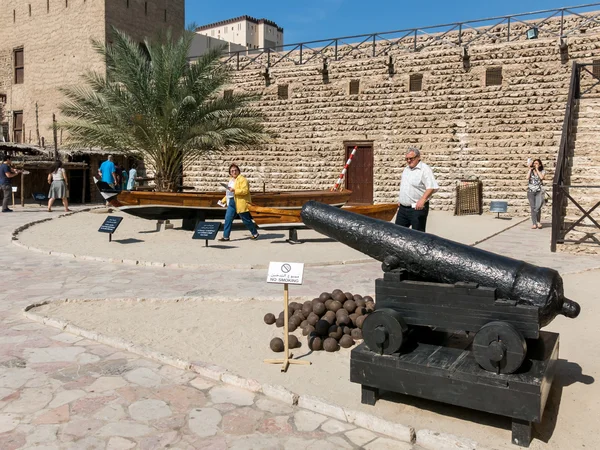 Dubai Museum på Al Fahidis fästningsgård — Stockfoto