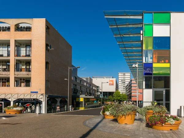 Centrum handlowe w Almere-miasto w Holandii — Zdjęcie stockowe