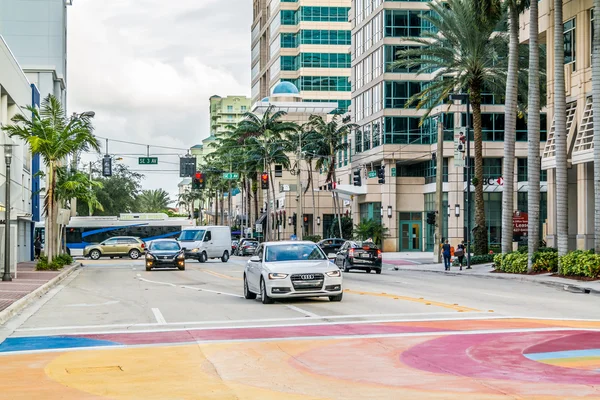 Centru města Fort Lauderdale, Florida — Stock fotografie