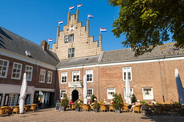 Campveerse Tower en Veere, Walcheren, Países Bajos — Foto de Stock