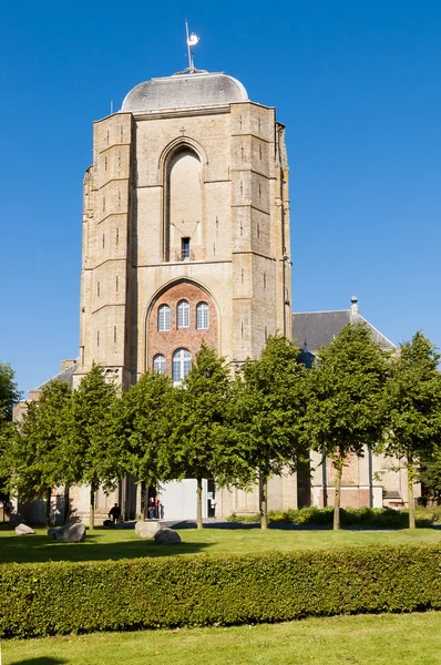 Gran Iglesia en Veere, Países Bajos — Foto de Stock