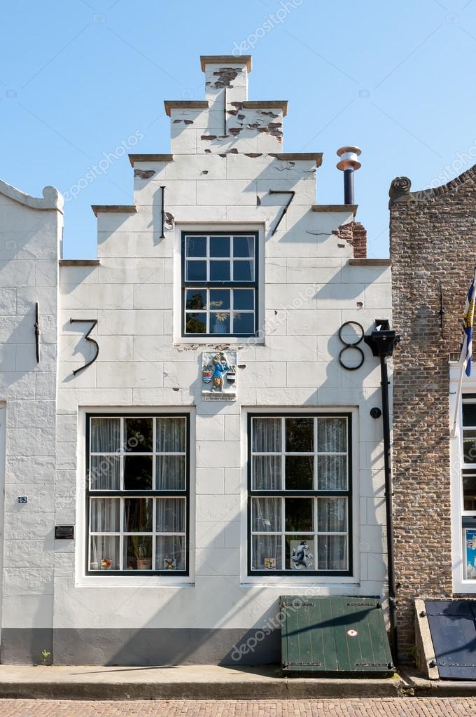 Old House In Veere Zeeland Netherlands Stock Editorial Photo