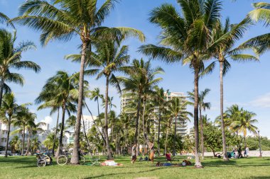 South Beach Boardwalk, Miami Beach, Florida
