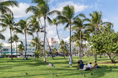 Miami, Florida South Beach Boardwalk