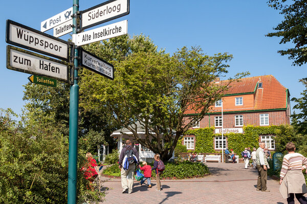Spa island Spiekeroog, Germany