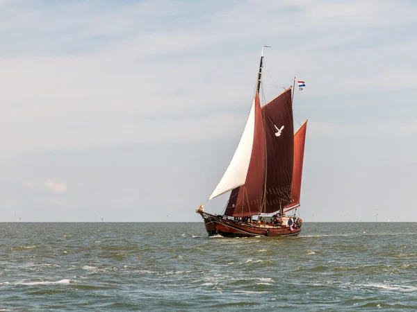 Klassieke Nederlandse jacht — Stockfoto