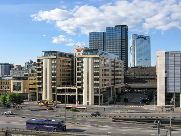 Centrum van de stad Oslo in Noorwegen — Stockfoto