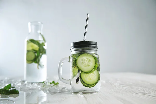 Concombre mojito limonade sans alcool — Photo