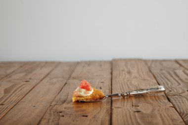 Vintage gümüş çatal