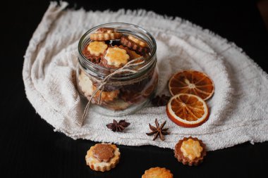 Cam ev yapımı kurabiye