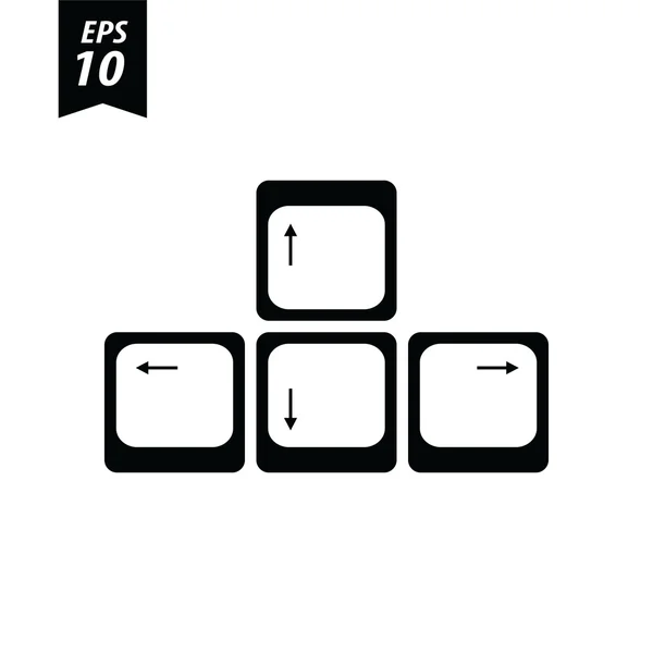 Teclado icono / teclado icono vector — Vector de stock