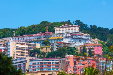 Napoli şehri, Chiaia bölgesi manzarası. Campania ili. İtalya.