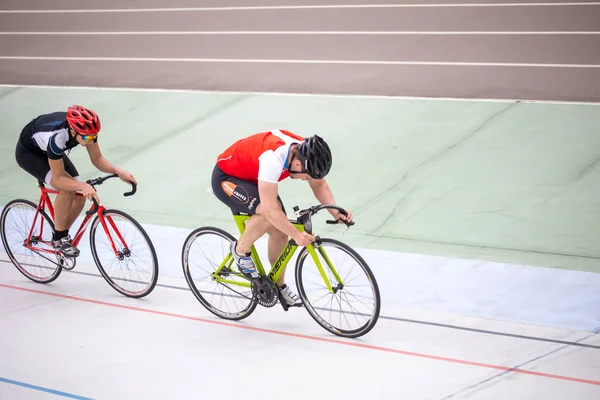 Kiev Ukraine 2021 Mai Entraînement Dans Discipline Keirin Course Cycliste — Photo