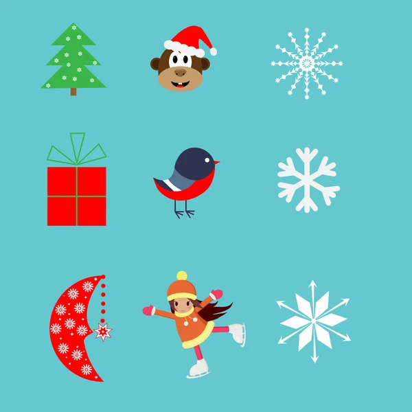 bir maymun, Hediyelik, paten kız, kuş, ay, yıldız çizim