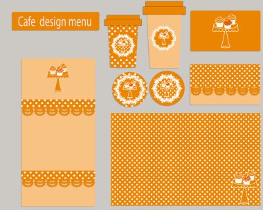 bir menü tasarımı için ayarla