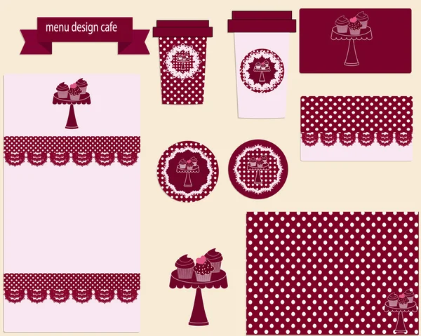 bir menü tasarımı için ayarla