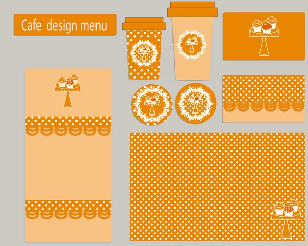 bir menü tasarımı için ayarla