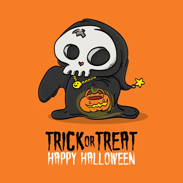 Trick or Treat Halloween Costume — Image vectorielle