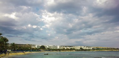 Agia Napa şehir plaj