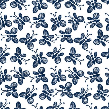 Vektör Dikişsiz desen, grafik illüstrasyon