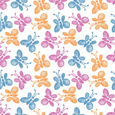 Vektör Dikişsiz desen, grafik illüstrasyon