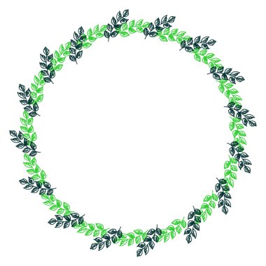 Vektör çiçek kartı, grafik illüstrasyon